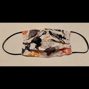Face mask halloween prints w/ filter pocket
